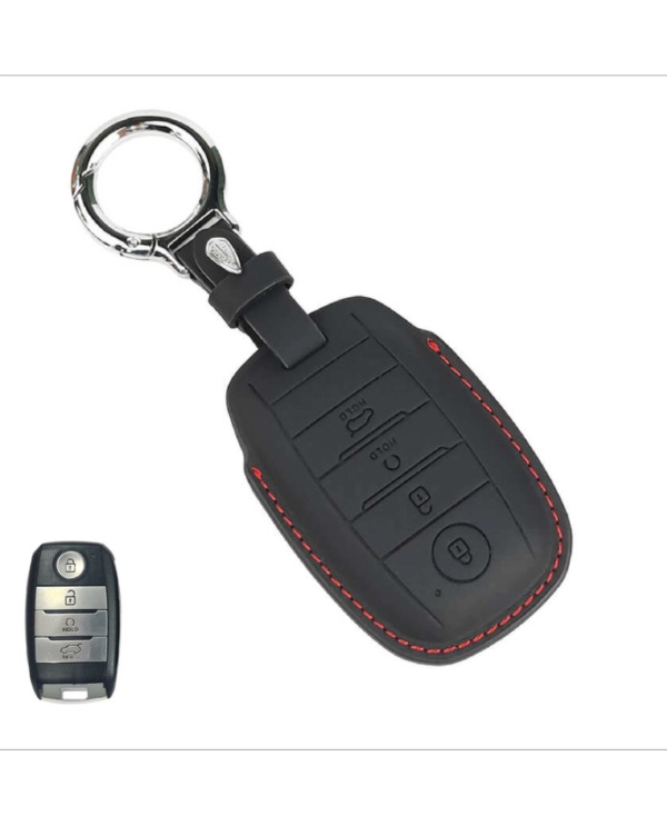 KeyCare PU 3D Kia Pure Vegan Leather Series Key Cover