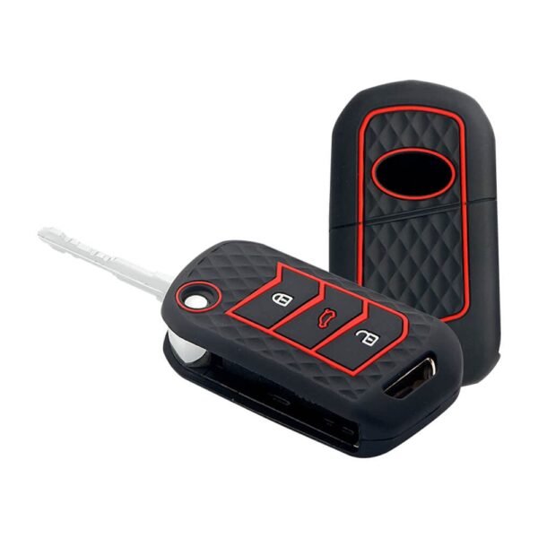 Keycare Silicon key cover fit for Marazzo, TUV300 Plus, Scorpio, Thar 2020, XUV700, XUV300, Bolero 2020, XUV400, Scorpio-N flip key | KC 09