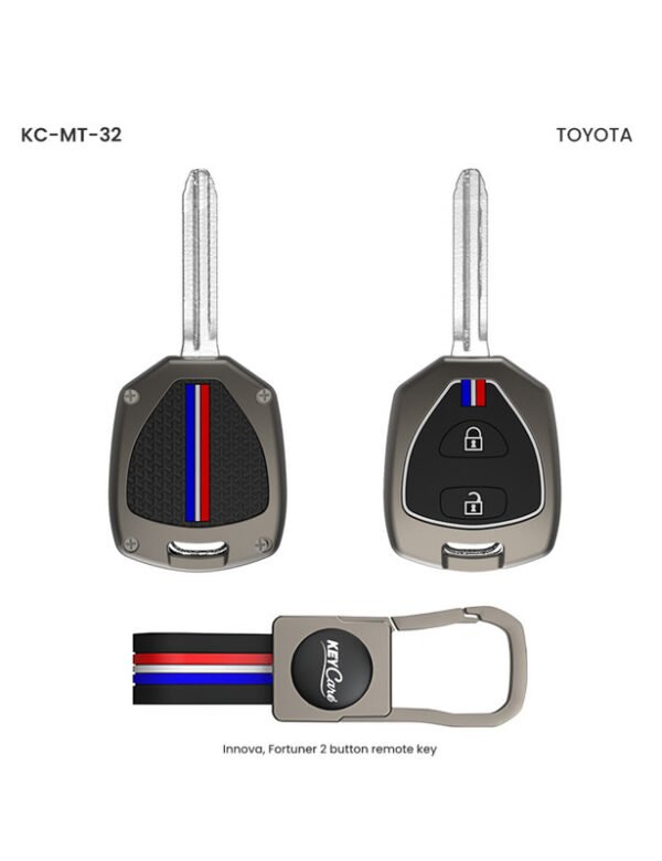 Keycare Metal Key Cover MT-32 for Toyota Cars