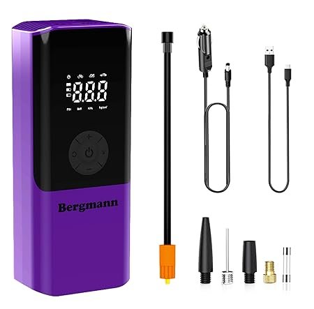 VoltAir Cordless Car Tyre Inflator | Bergmann BCC-100D