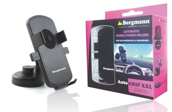 Auto Grip XXL Mobile Holder Black | Bergmann BAM-90